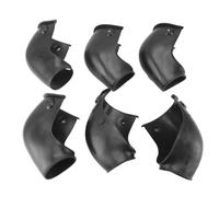 Set di Rivestimenti Angolari per Tavoli da Biliardo Scorrevoli Lisci in Plastica per Vari Tavoli da Biliardo 6 Pezzi