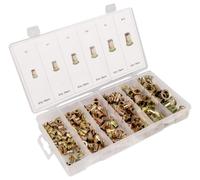 Set Di Rivetti Zigrinati Zincati Assortiti M3 - M10, 150 Pezzi - D03559