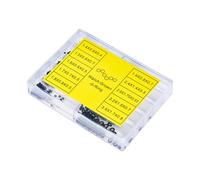 Set Di Rondelle - Piccoli Anelli Di Tenuta In Scatola 3,38 Pollici | In Flessibile - Anelli Di Ricambio Resistenti All’Usura Per Riparazione Orologi, Officina, Lavori Di Precisione