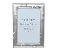 Set Di Rosari Blu E Mini Cornice Per Foto Prima Comunione