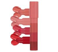 Set di rossetti opachi, set di rossetti da donna - Set colorato olio per labbra | Set lucidalabbra lunga durata da donna, set di trucco per rossetto opaco portatile impermeabile da 4 pezzi
