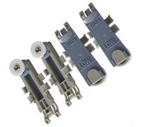 Set di rotelle per cestello superiore, 18 x 20 cm, plastica resistente al calore