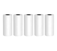 Set di rotoli di carta per mini stampante termica Cat HURC9 - Bianco / 5 pz