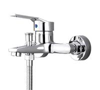 Set di rubinetti for doccia da bagno, valvola miscelatrice for rubinetto a tre vie, miscelatore for acqua calda e fredda for Per Bagni e Vasche da Bagno