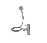 Set di rubinetti for lavabo da bagno, miscelatore for lavabo da appoggio con soffione doccia pressurizzato, rubinetto for vasca da bagno, valvola di miscelazione for acqua calda e fredda(Faucet Kit)