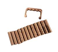 Set di rulli con 12 rulli e 1 manico | Strumento manuale dorato per dettagli in argilla per costruttori da tavolo e modellisti