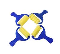 Set di rulli di vernice, spugna di vernice set di rulli in schiuma spazzole di pittura spugne rulli per i pittori manganere kit rullo piccolo per bambini forniture artistiche fai -da -te 4pcs