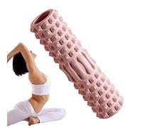 Set di rulli manuali in schiuma per il corpo, 1500 g, con bastone massaggiante, rullo in schiuma per massaggio, rullo in schiuma a griglia per esercizi e stretching muscolare