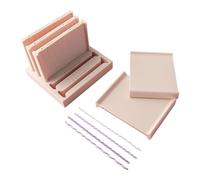 Set di rulli per perline di argilla, controllo preciso di 5 dimensioni, set di nastri di argilla, per la creazione di gioielli, progetti decorativi fai da te e artisti in ceramica