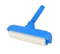 Set di rulli per pittura - Cuscinetti per pareti e soffitti | Rulli per pittura | Strumento rullo da parete a prova di schizzi | Design versatile e comodo manico regolabile da 14 cm |