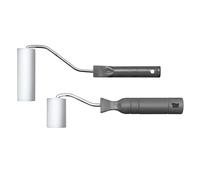 Marabu Set di rulli per Pittura, Set di 2 rulli in Schiuma da 5 cm e 10 cm, con Supporto in Metallo e Manico in plastica, per Stencil e Pittura, 0290000000002