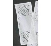Set di runner da tavola Permin Hardanger "Hardanger", schema di conteggio, 27x69