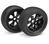 Set Di Ruote Absima LP Truggy "Dirt" Nero 1:8 (2 Pz.)