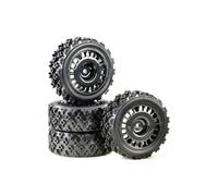 Set Di Ruote ABSIMA "Rally Block Design" Nero 1:10 (4 Pz.) / 2510060
