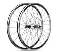 Set Di Ruote Bici A Scatto Fisso 700C Cerchi 30/40/50 Mm Ruote Anteriori E Posteriori In Lega Di Alluminio Cerchi 100/120 Mm Mozzi Cuscinetti Freni A V/C Bici Da Strada(30mm)