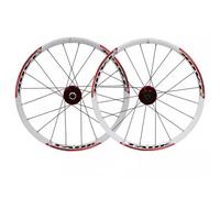 Set di ruote DEL freno a disco 406 20" per biciclette pieghevoli BMX, A/V