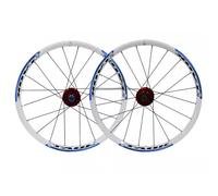 Set di ruote DEL freno a disco 406 20" per biciclette pieghevoli BMX, A/V