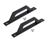 Set di ruote di ricambio per porta della doccia, 26 mm, in lega di zinco cromato, per porte in vetro da 4-8 mm di spessore, con viti in acciaio inossidabile e blocchi anti-collisione (bianco)