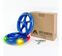 Set di ruote di ricambio per scooter urbani Apollo da 200 mm - Pro Wheels con cuscinetti a sfera ABEC 7, ruote di ricambio per scooter adatte anche per rulli luminosi