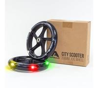 Set di ruote di ricambio per scooter urbani Apollo da 200 mm - Pro Wheels con cuscinetti a sfera ABEC 7, ruote di ricambio per scooter adatte anche per rulli luminosi
