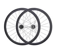 Set Di Ruote For Bici Da Strada 700C, Freno A Disco, Perno Passante, Mozzo Anteriore E Posteriore Con Cuscinetto Sigillato, Cassetta 8, 9, 10, 11 Velocità, Cerchio 38 Mm