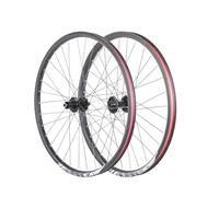 Set Di Ruote MTB 24/26/27,5/29'' Perno Passante Ruote Anteriori E Posteriori Cerchi In Lega Di Alluminio 32H Freno A Disco Mozzi Per Cassette Da 8-12 Velocità(Front 15x100m,29in)
