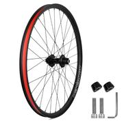Set di ruote per bici BMX, per bici da bambini, resistenti, asse da 1 cm con cuscinetti sigillati, ruota da 20 pollici, cerchio da 409 mm, mozzo cuscinetto a 4 sigillati, ruota posteriore / anteriore