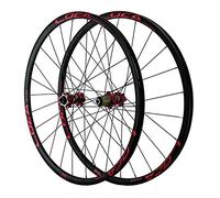 Set di Ruote per Bici da 26", 27,5", 700C, 29", Ruote per Bici, Cerchio Anteriore e Posteriore, Perno Passante, Mountain Bike, Set di Ruote per Ciclismo su Strada, 6 Chiodi, Freno a Disco, Cassetta
