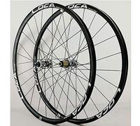 Set di Ruote per Bici da 26", 27,5", 700C, 29", Ruote per Bici, Cerchio Anteriore e Posteriore, Perno Passante, Mountain Bike, Set di Ruote per Ciclismo su Strada, 6 Chiodi, Freno a Disco, Cassetta