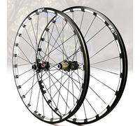 Set di ruote per bici da ciclismo 26'' 27.5'' 29'' Set di ruote per bici, perno passante per mountain bike Ruota anteriore Ruota posteriore Set di ruote Freno a disco a doppio strato Mozzo dritto a 24