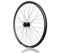 Set Di Ruote Per Bici Da Corsa 700C Cerchio In Lega Di Alluminio A Doppio Strato Freno A Disco Perno Passante Anteriore Da 100mm/142 Mm Ruote Posteriori 32H 8/9/10/11/12 Velocità(Front wheel)