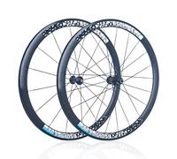 Set Di Ruote Per Bici Da Strada 700C 30/40/50mm Ruote A Sgancio Rapido Anteriore 9x100mm Posteriore 9x130mm Freno C/V 16/21H Mozzi Per Cassetta 8/9/10/11 Velocità(Color,50MM)