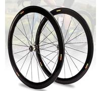 Set Di Ruote Per Bici Da Strada A Sgancio Rapido Cerchi in Lega Di Alluminio 700C Ruota Anteriore Con Freno A V Altezza Ruota Posteriore 40 Mm / 50 Mm Mozzi 20H Per Cassetta A 7-12 Velocità,50mm