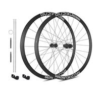 Set Di Ruote Per Bici Da Strada Gravel 700C Con Cuscinetto Sigillato, Perno Passante Con Blocco Centrale Cerchi In Alluminio Ultraleggero 30mm Ruota Da Ciclocross, Corpo Ruota Libera HG/XDR(White,HG)