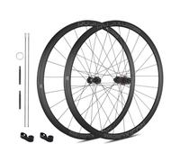 Set Di Ruote Per Bici Da Strada Gravel 700C Con Cuscinetto Sigillato, Perno Passante Con Blocco Centrale Cerchi In Alluminio Ultraleggero 30mm Ruota Da Ciclocross, Corpo Ruota Libera HG/XDR(Gray,HG)