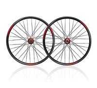 Set di ruote per bici MTB, ruota anteriore e posteriore, mozzo in alluminio, freno a V per ruota libera a 8/9/10/11 velocità, cerchione con freno a disco 32H, set di ruote MTB, ruote anteriori e poste