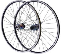 Set Di Ruote Per Bicicletta 26/27.5/29 Pollici Cerchi Bici, Set Di Ruote MTB Anteriore/Posteriore Cerchio In Alluminio Mozzo Ruote Della Bicicletta, Doppio Disco A Sei Bulloni C,27.5inch