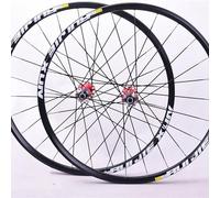 Set di ruote per bicicletta MTB, set di ruote anteriori e posteriori per mountain bike da 26", 27,5", 29", cerchio in lega a doppio strato, cuscinetti sigillati, cassetta QR da 8-11 velocità, mozzo i
