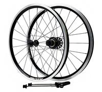 Set di Ruote Per Bicicletta Pieghevole da 20 Pollici 406 V Brake 20 * 1-3/8 451 Mm Ruota Anteriore 74 Mm Ruota Posteriore 130 Mm Supporto Cassetta 7-12 Velocità 74/130MM,451