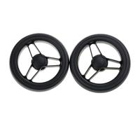 Set di ruote per carrozzina, in gomma e metallo, di ricambio, per passeggino Yoya Plus Dearest