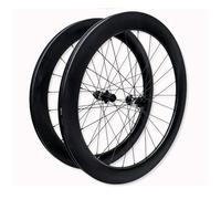Set Di Ruote Per Copertoncino In Fibra Di Carbonio Da 50/60mm Cerchio Per Bici Da Strada 700C Asse Passante Da 100/142mm Con Bloccaggio Centrale Cassetta Da 7-12 Velocità F/V(50mm)