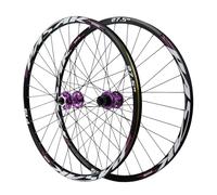 Set di Ruote per Mountain Bike 24" 26" 27,5" 29" Ruota Anteriore E Posteriore 100×9mm/135×10mm QR Cerchio in Lega di Alluminio con Freno A Disco, 32 Fori(29",1 Pair)