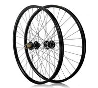 Set Di Ruote Per Mountain Bike 29/27,5/29'' Asse Passante 100mm/142/148mm Ruota Anteriore Ruota Posteriore Freno A Disco Mozzi 32H Compatibile Con 8-11 Velocità(26in Black,F100R142)