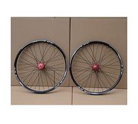 Set di Ruote per Mountain Bike da 26/27,5/29 Pollici, Cerchio in Lega a Doppio Strato, Cuscinetto sigillato, Cassetta da 7-11 velocità, mozzo con Freno a Disco, 1100 g, QR