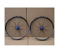 Set di Ruote per Mountain Bike da 26/27,5/29 Pollici, Cerchio in Lega a Doppio Strato, Cuscinetto sigillato, Cassetta da 7-11 velocità, mozzo con Freno a Disco, 1100 g, QR