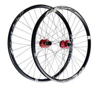 Set di ruote per mountain bike da 26/27,5/29 pollici, freno a disco QR 9 x 100/10 x 135 mm 7075 9-Pawl 360-sound Hub 32h lega cerchio a doppia parete