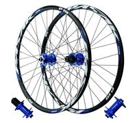 Set di ruote per mountain bike da 26/27,5/29 pollici, ruota anteriore e posteriore con cuscinetto sigillato, mozzo, freno a disco, cerchio a 32 raggi, perno passante da 142 mm per cassetta da 7-11 ve