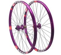 Set di Ruote per Mountain Bike, Mountain Bike Ruote 26 27,5 29 Pollici Perno Passante Sgancio Rapido Freno a Disco Biciclette Cerchi in Lega di Alluminio