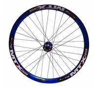 Set di Ruote per Mountain Bike, Ruota Anteriore Posteriore con Perno Passante da 26, 27,5 e 29 Pollici, Set di Ruote per Mountain Bike Boost, Cerchio in Lega di Alluminio, 32 Fori, Dirt Jump