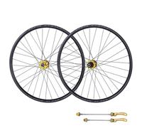 Set di Ruote per Mountain Bike, Ruote per Mountain Bike da 26"/27,5"/29" in Lega di Alluminio con Cuscinetti sigillati, mozzo QR, Freno a Disco da 9 mm, 32 Fori